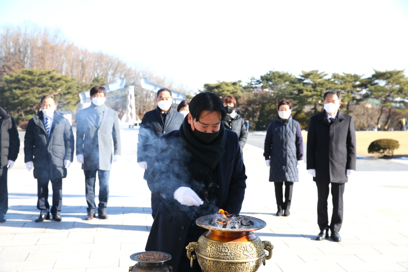 국립 4·19 민주묘지 참배 - 3