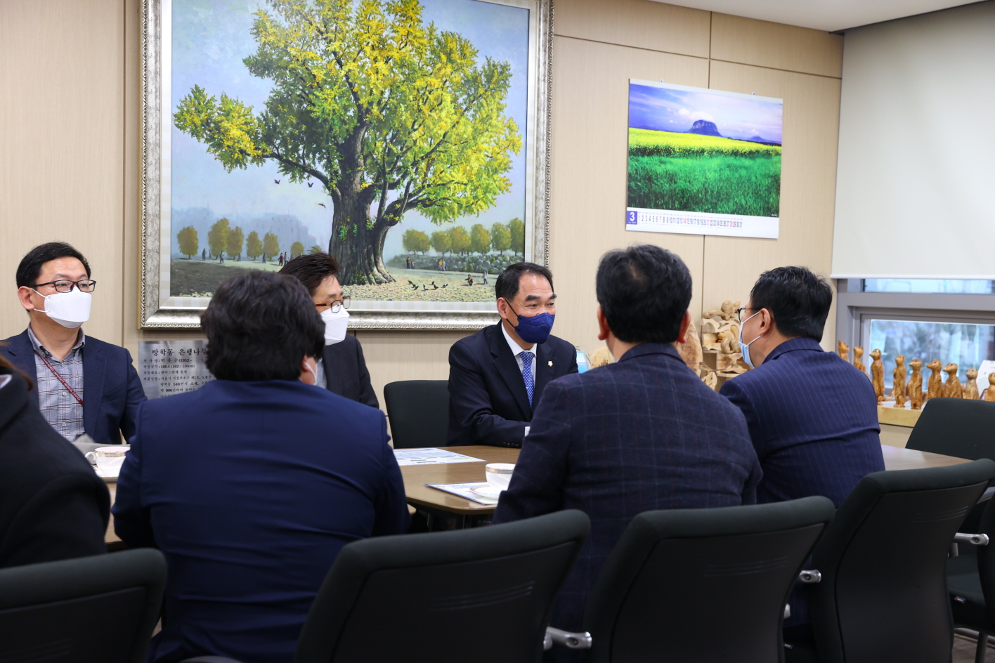 도봉구의회, 고려대학안암병원장 감사패전달 - 1