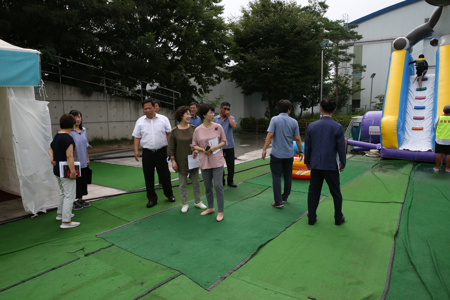 행정기획위원회 창동 야외수영장 현장방문 - 3