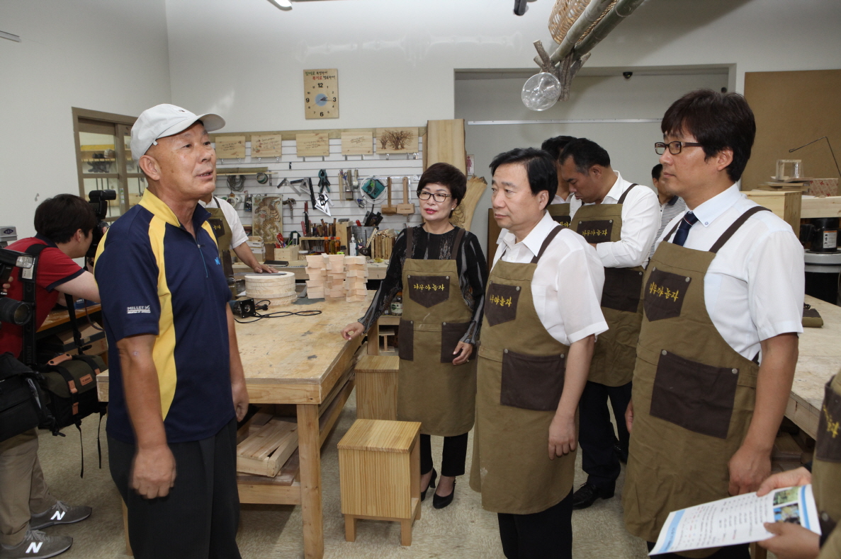 희망목재문화체험장 현장방문 - 2