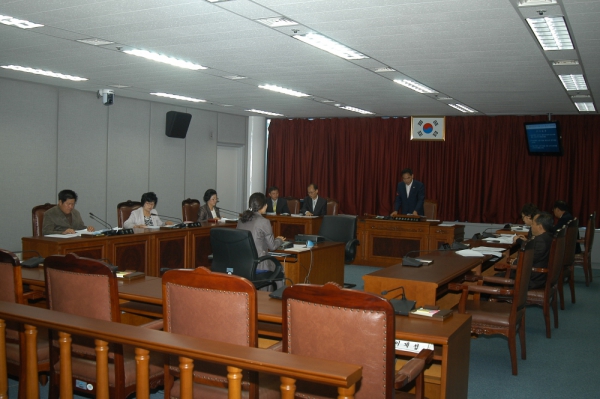 제211회 도봉구의회 임시회중 운영위원회
