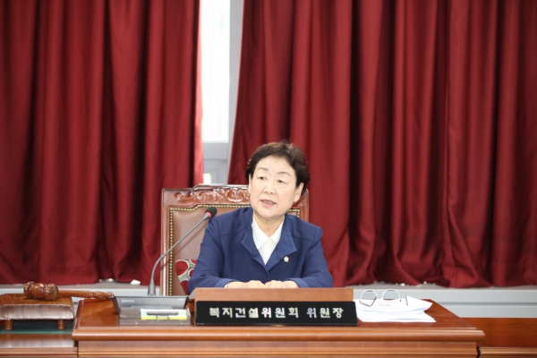 제286회 도봉구의회 임시회중 복지건설위원회