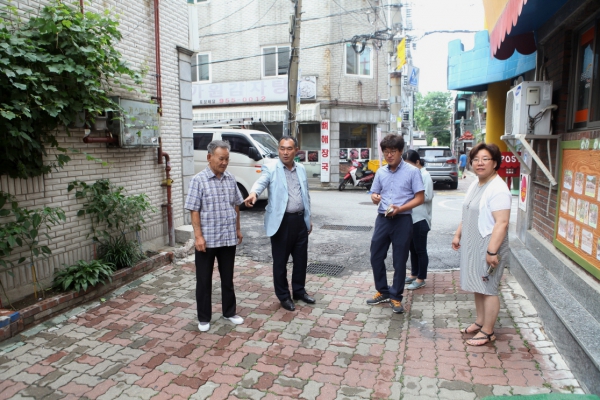 지역구 민원관련 현장방문