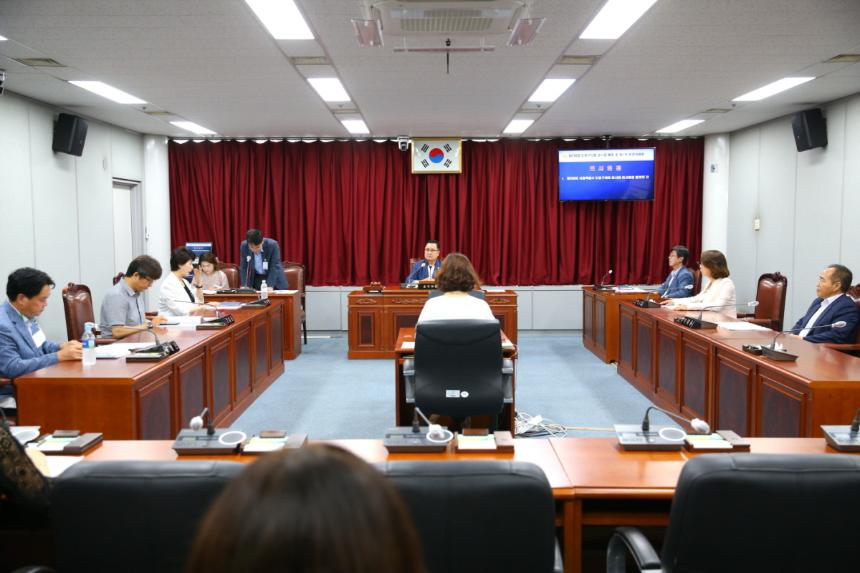 제298회 임시회 폐회중 운영위원회 개회