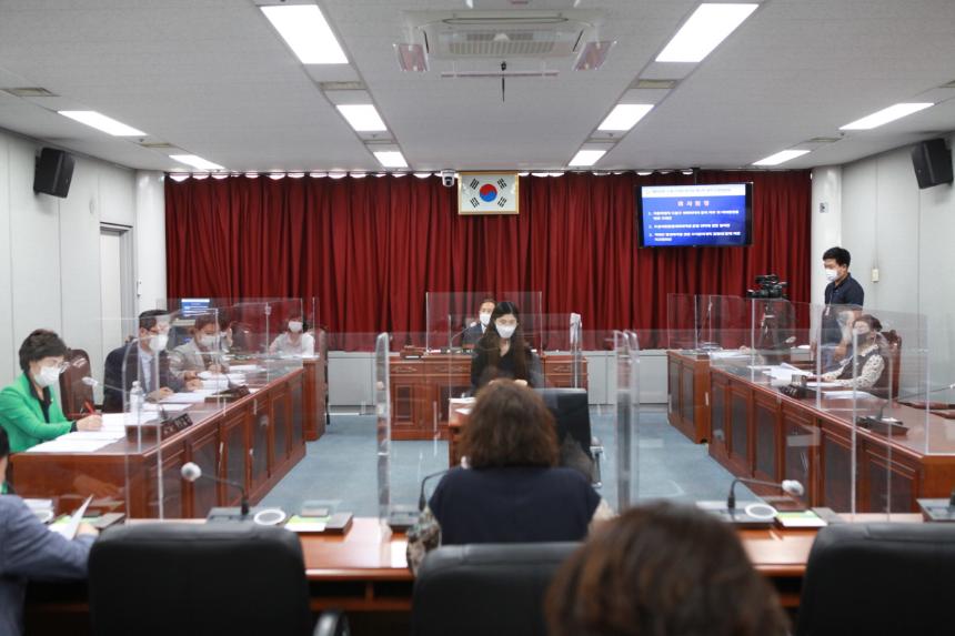 도봉구의회, 제300회 임시회 복지건설위원회 개회