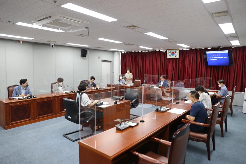 제307회 임시회 폐회중 운영위원회 개회