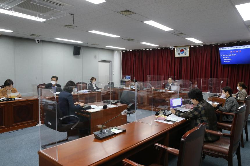 제311회 2차 정례회 복지건설위원회 행정사무감사 실시