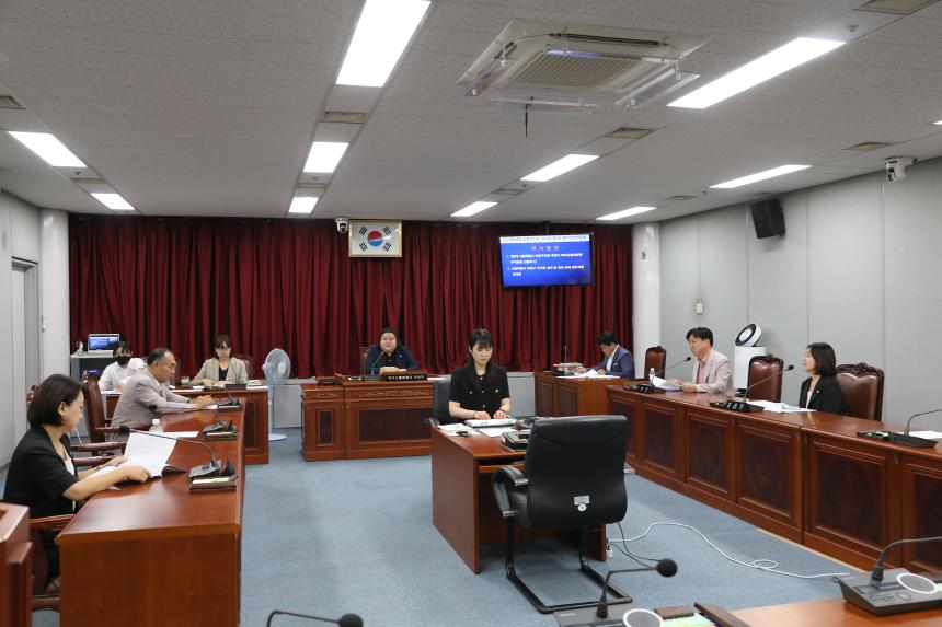 [제338회 임시회] 제1차 복지건설위원회