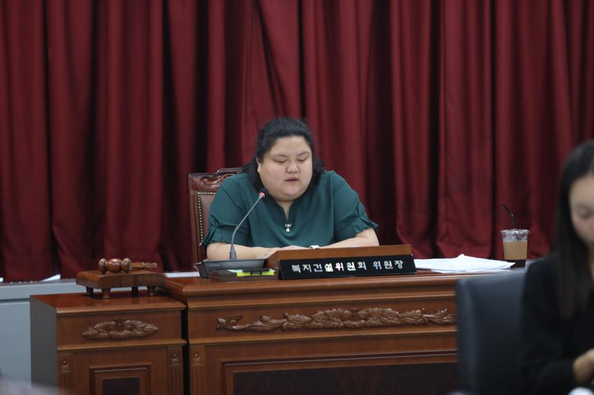 제340회 임시회 복지건설위원회