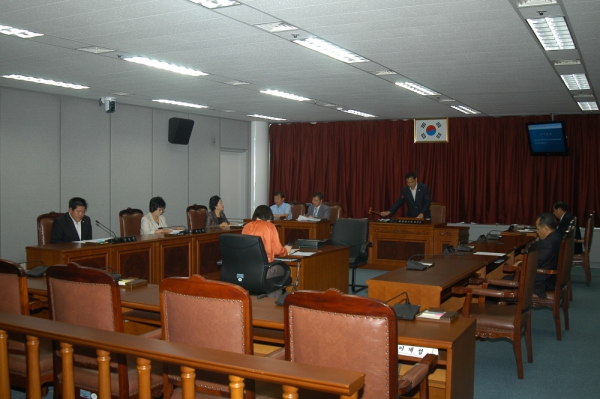 제210회 도봉구의회 임시회 폐회중 운영위원회