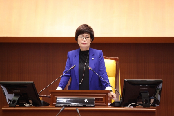 제250회 도봉구의회 임시회 개회