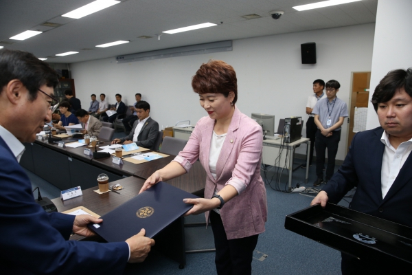 민주평통 자문위원 위촉장 전수 및 간담회