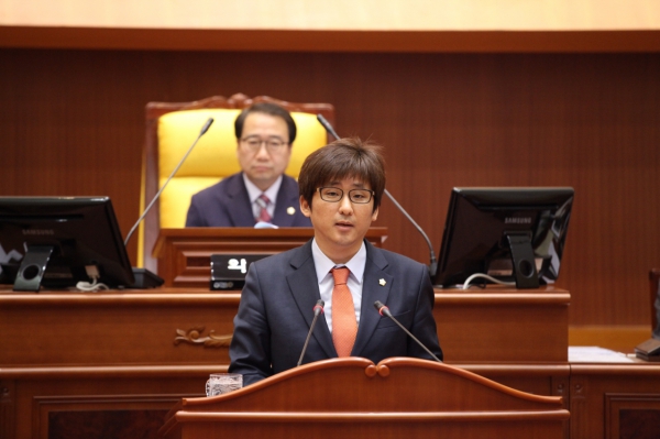 제260회 도봉구의회 임시회중 구정질문
