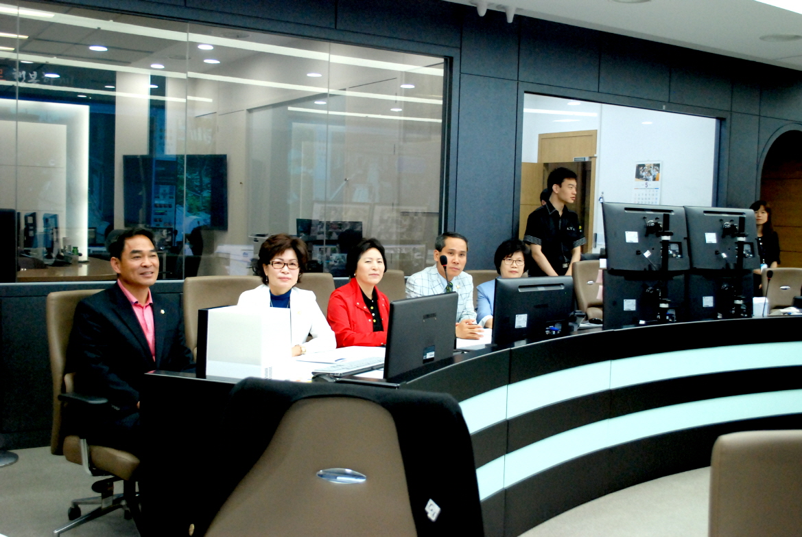 CCTV통합관제센터 현장 방문(동북일보