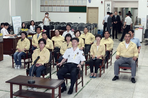을지연습 훈련 상황 참관(신아일보