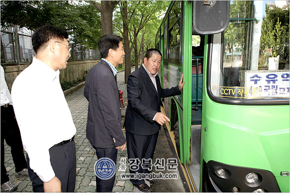 서울외고 앞 버스정류장 신설위해 노력(서울강북신문