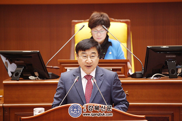 이동진 도봉구청장 시정연설 통해 내년 구정운영 청사진 밝혀(서울강북신문