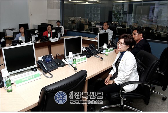 재무건설위, CCTV통합관제센터 방문(서울강북신문