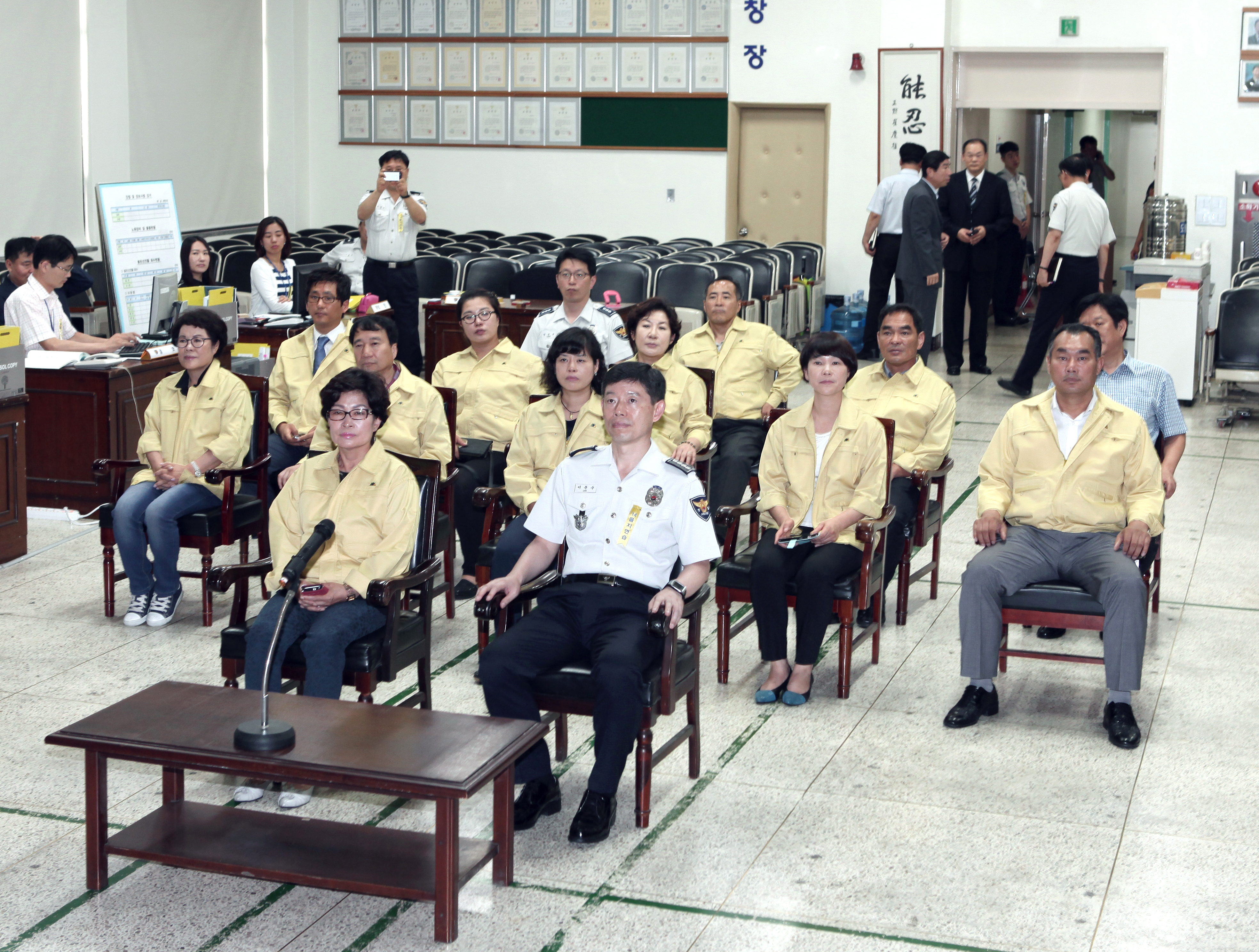 도봉구의회, 2014 을지연습 훈련 상황 참관(동북일보
