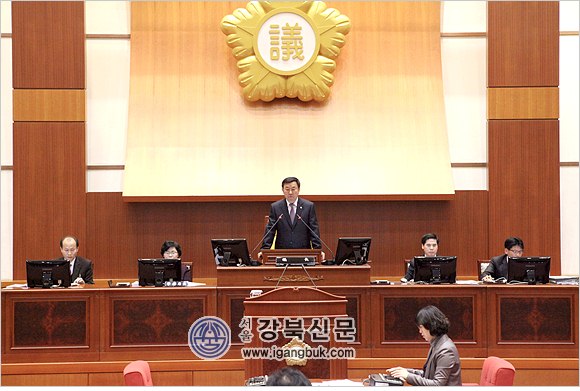 제222회 제2차 정례회 개회(서울강북신문