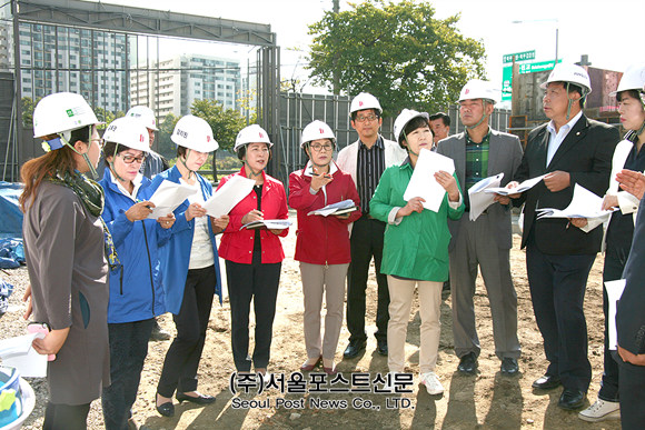 도봉구의회, 도봉구 관내 주요시설물 현장방문(서울포스트신문
