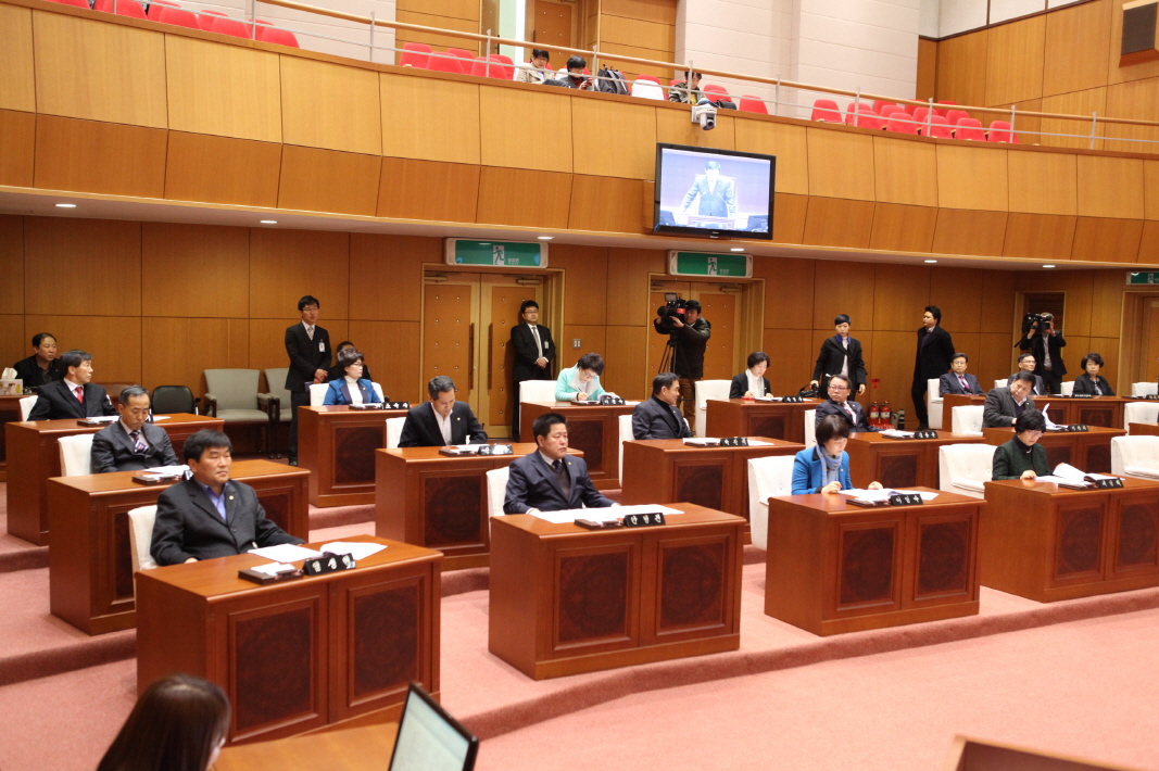 도봉구의회, 제233회 임시회 개회(시정일보