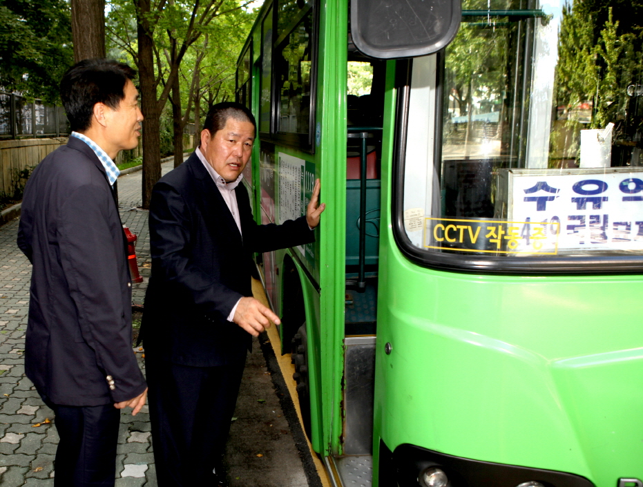 1119번 버스 서울외고 앞 버스정류장 신설 요청(동북일보