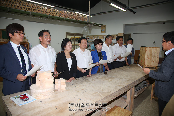 도봉구의회 복지건설위원회 목재문화체험장 방문(서울포스트신문