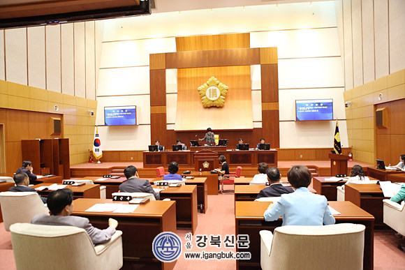 도봉구의회, 제248회 임시회 개회(서울강북신문