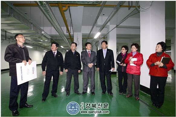 도봉구의회 창동민자역사·변전소 현장방문(강북신문2011.3.21자,시정신문등) - 2