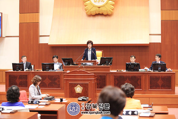 도봉구의회 제246회 임시회 개회(서울강북신문