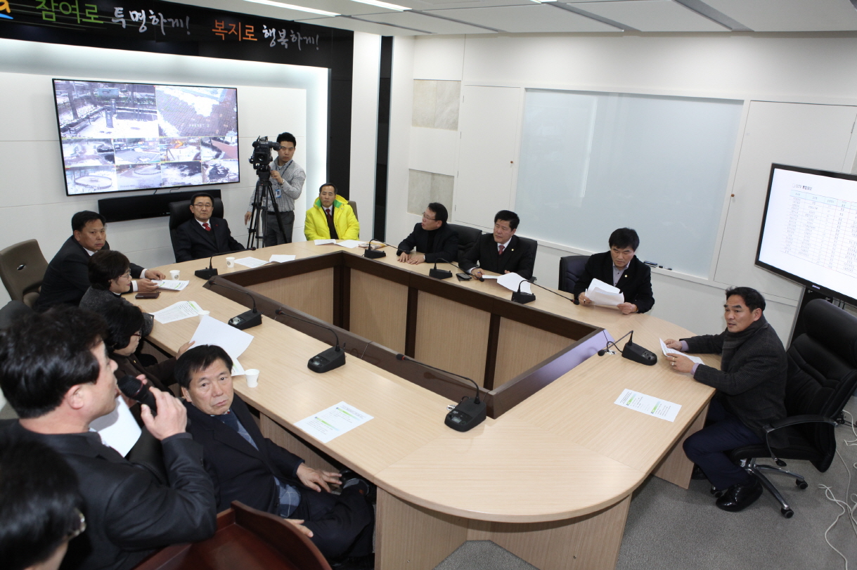 방범 CCTV 통합관제센터 현장 방문(동북일보